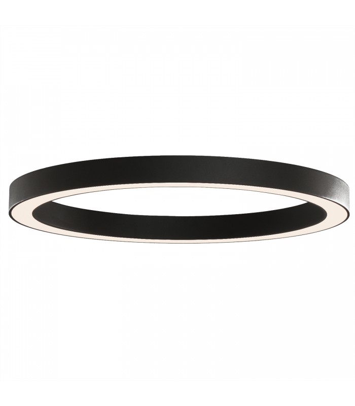 Plafón ALISO 80cm 75W 7507Lm Negro 2700K-3000K-4000K Slide Switch