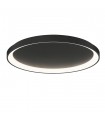 Plafón Grace 78cm 80W 6800Lm Negro 3000K