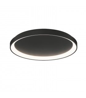 Plafón GRACE 58cm 44W 3960Lm Negro 2700K-3000K-4000K Slide Switch