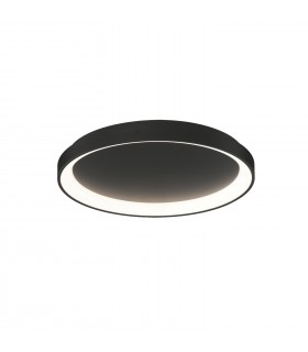 Plafón GRACE 48cm 38W 3450Lm Negro 2700K-3000K-4000K Slide Switch