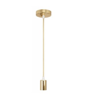 Portalámparas colgante 1xE27 1M ORO SENSATION