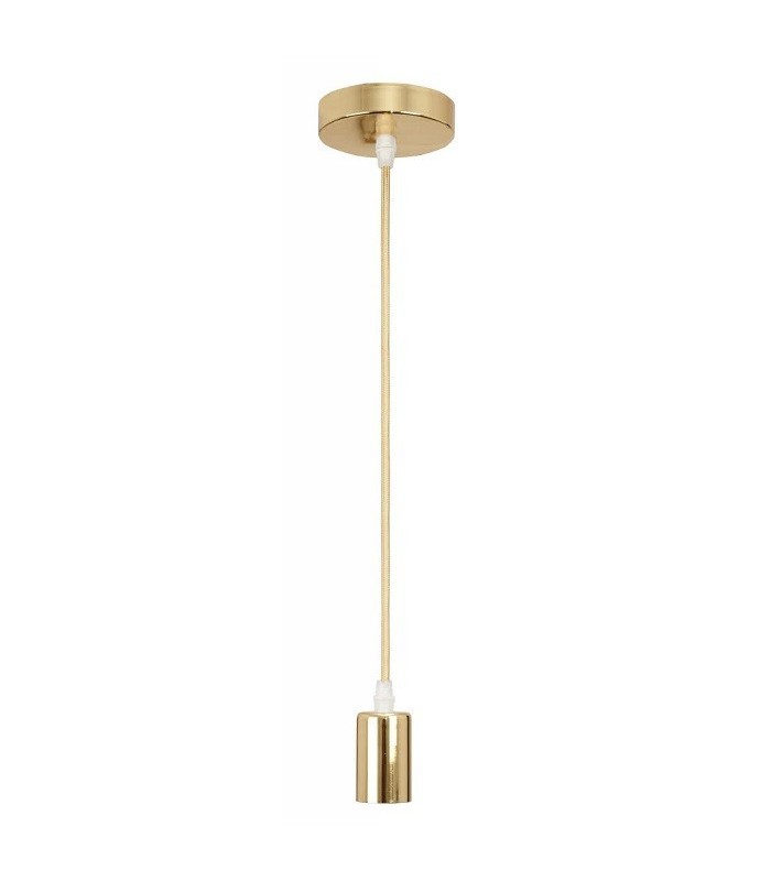Portalámparas colgante 1xE27 1M ORO SENSATION