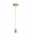 Portalámparas Colgante 1xE27 1m Oro Sensation