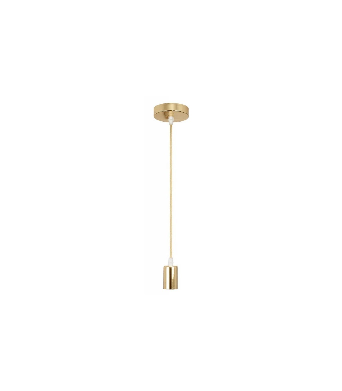 Portalámparas colgante 1xE27 1M ORO SENSATION