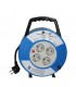 Enrollacables alargador con asa 4 enchufes (3x1.5mm) 15M