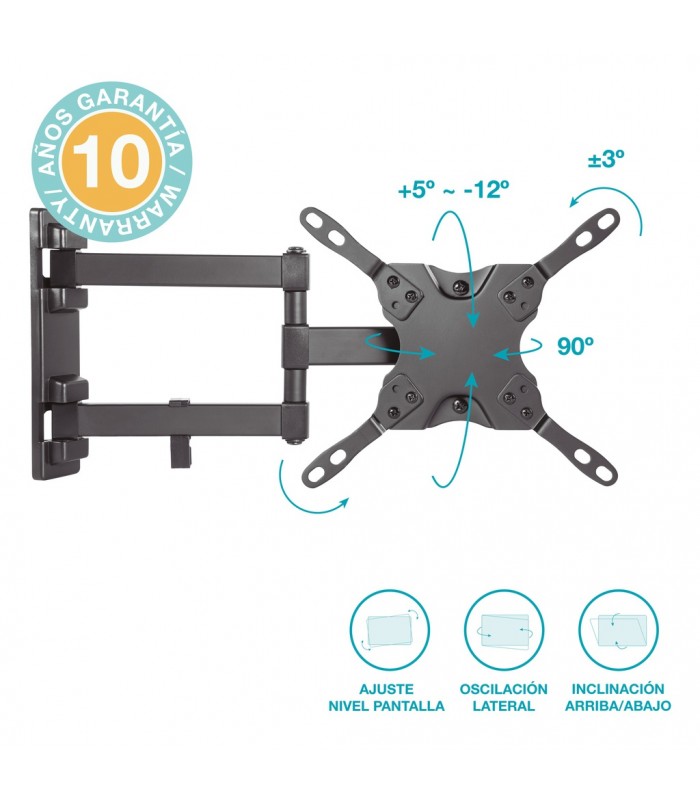 Soporte de TV con brazo doble 13" / 42"