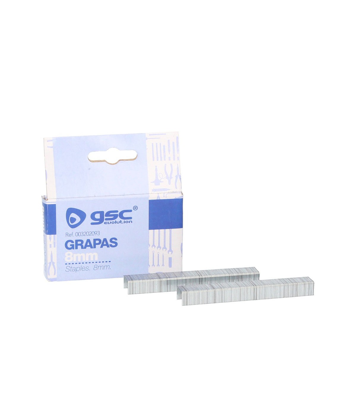 Caja 1000 Grapas 8mm