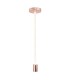 Portalámparas colgante 1xE27 1M ORO ROSA SENSATION