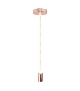 Portalámparas colgante 1xE27 1M ORO ROSA SENSATION