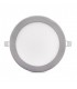 Downlight LED 20W 1.800Lm 120° IP20 Plata.