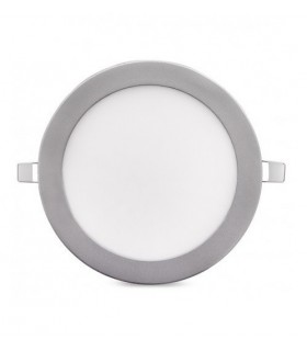 Downlight LED 20W 1.800Lm 120° IP20 Plata.