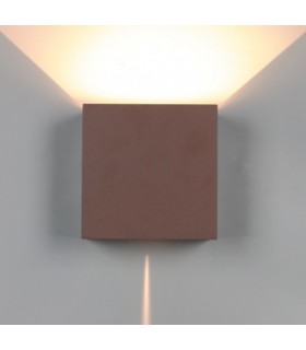 Aplique Exterior Davos Corten 12W 1100Lm 3000K