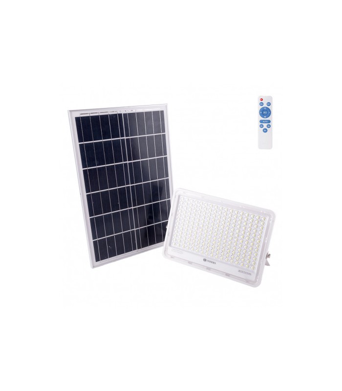 Proyector Solar 300W 3000Lm IP65 Blanco 6000K