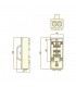 Caja Alumbrado 1-44-4B-2F IP44