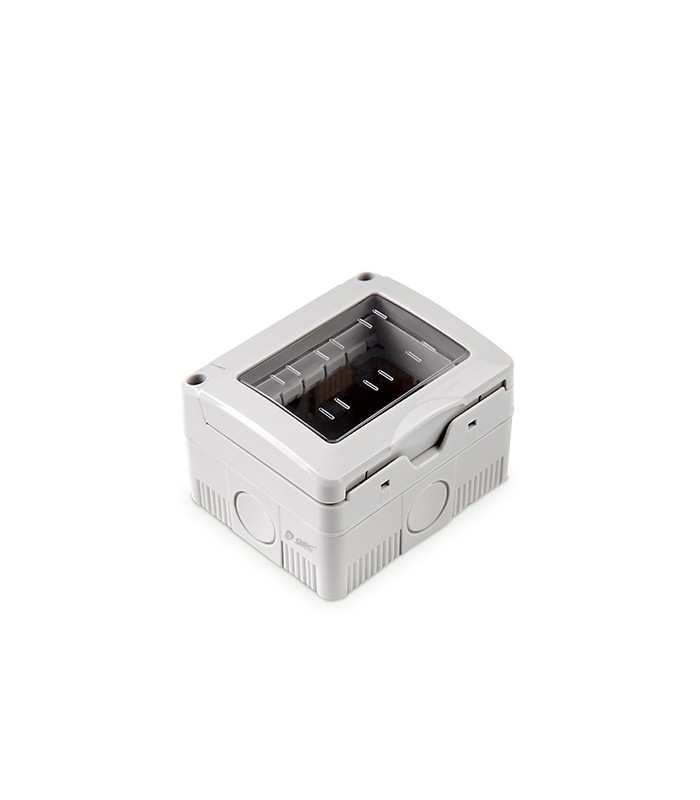 Caja Superficie Estanca 3 Módulos con Tapa IP55