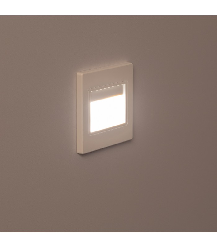 Baliza Pared 1.5W 165Lm IP20 Blanco