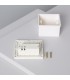 Baliza Pared 1.5W 165Lm IP20 Blanco