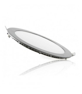 Downlight LED 20W 1.800Lm 120° IP20 Plata.