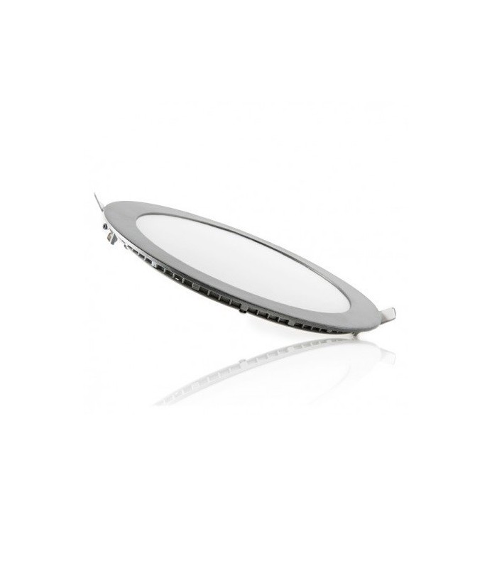 Downlight LED 20W 1.800Lm 120° IP20 Plata.