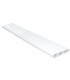 Canal de Zócalo PVC 110x20mm Blanco Serie10 -Metro-