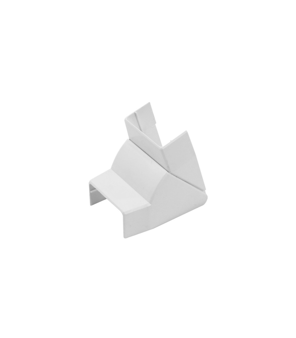 Ángulo Interior Variable PVC para Canal 60x40 Blanco
