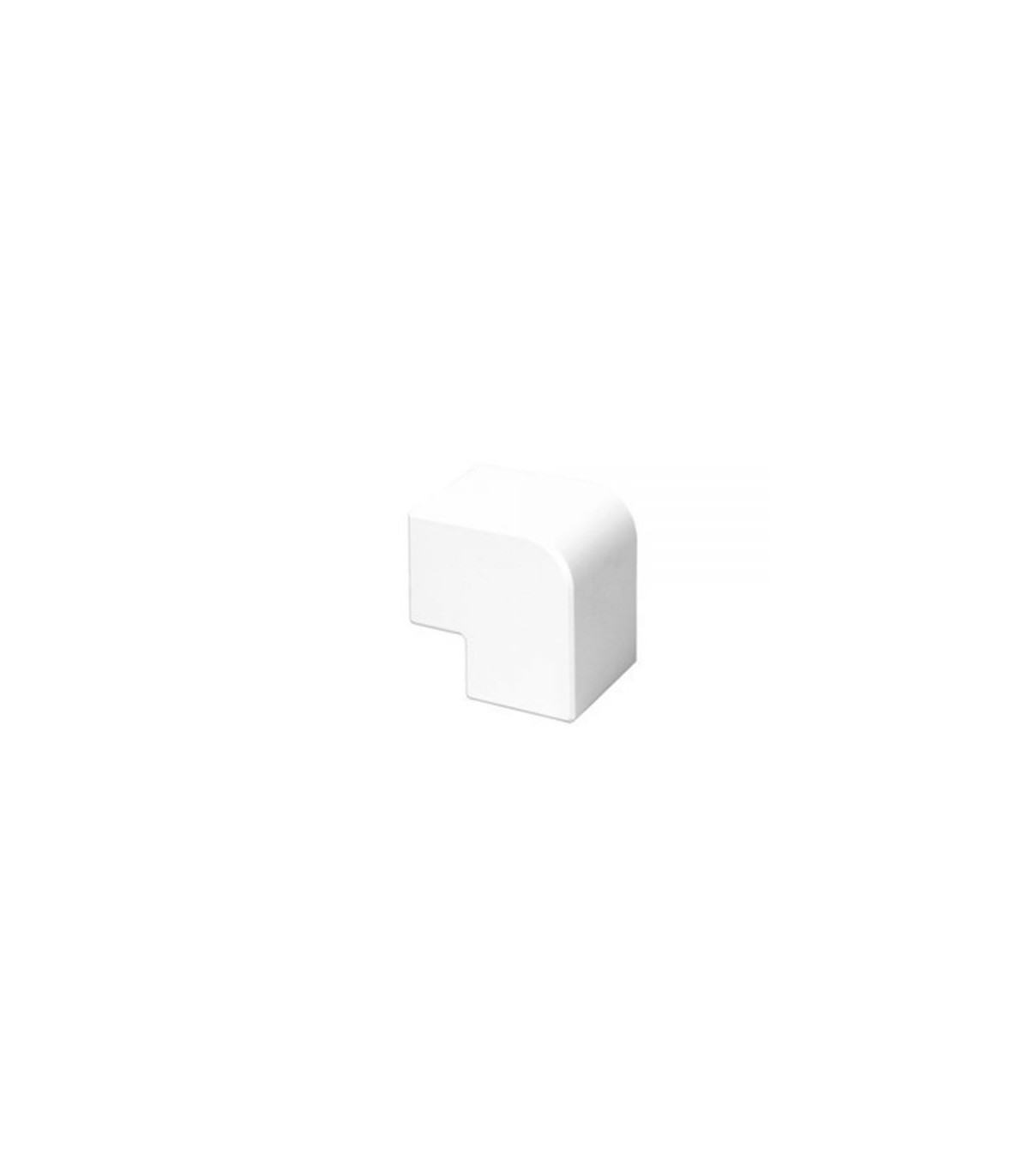 Ángulo Plano PVC para Canal 60x40 Blanco