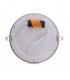 Downlight LED 20W 1.800Lm 120° IP20 Plata.
