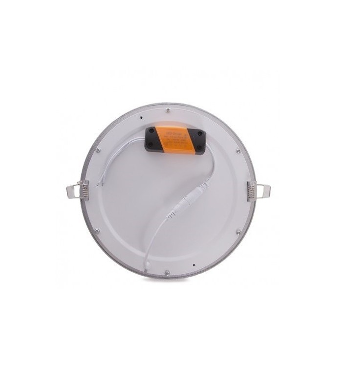 Downlight LED 20W 1.800Lm 120° IP20 Plata.