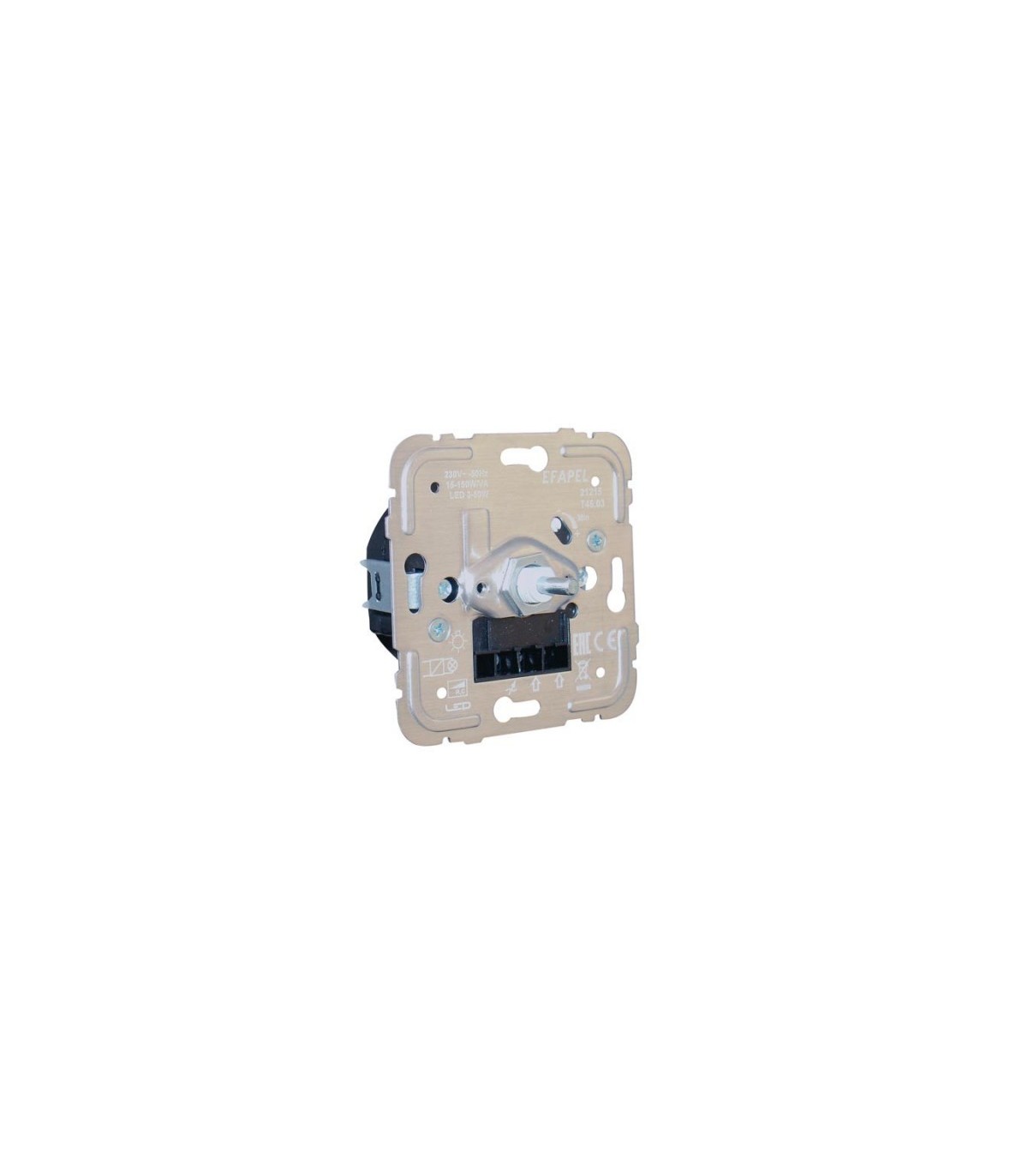 Regulador/Conmutador Giratorio de LED 3-50W Bajo Consumo 150W RC Mec21