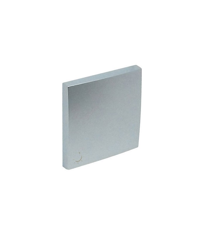Tecla Pulsador Luz Aluminio Logus 90
