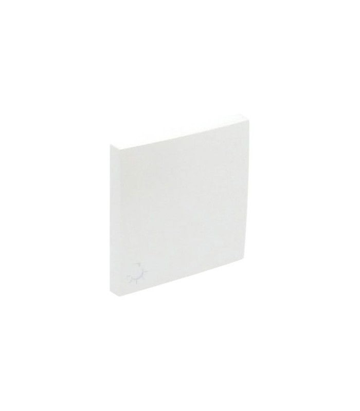 Tecla Pulsador Luz Blanco Logus 90
