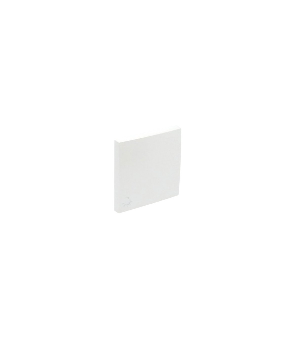 Tecla Pulsador Luz Blanco Logus 90