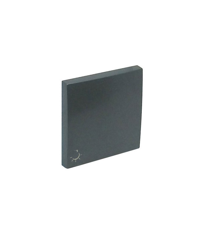 Tecla Pulsador Luz Gris Logus 90