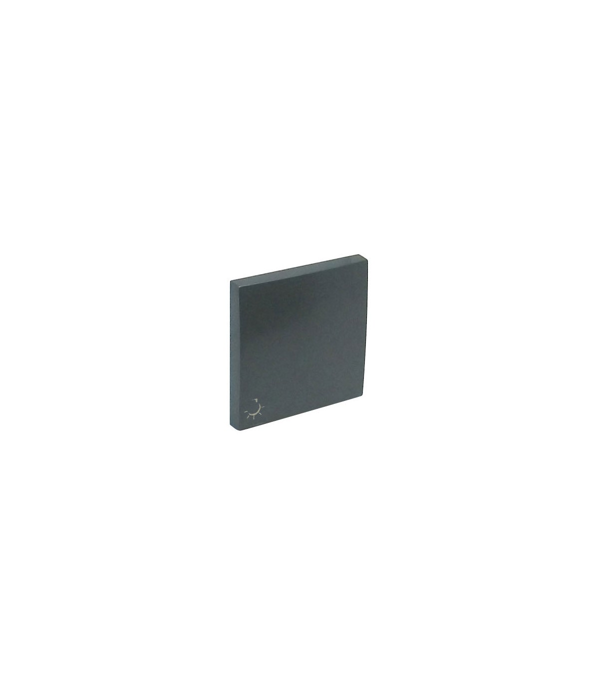 Tecla Pulsador Luz Gris Logus 90