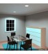 Downlight LED 20W 1.800Lm 120° IP20 Plata.