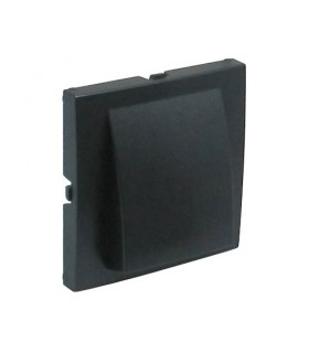 Tapa Salida Cable Gris Logus 90