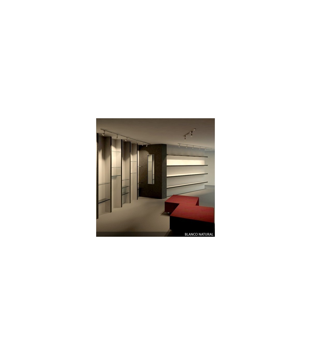 Dicroica GU10 7W  660Lm 60º PAR20 Ø60MM IP20
