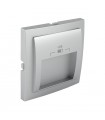 Tapa Cargador USB Aluminio Logus 90