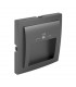 Tapa Cargador USB Gris Logus 90