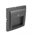 Tapa Cargador USB Gris Logus 90