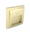 Tapa Cargador USB Marfil Logus 90