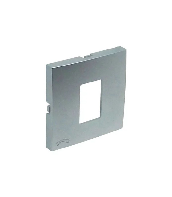 Tapa Toma Teléfono Aluminio Logus 90