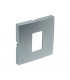 Tapa toma informática RJ45 Aluminio Logus 90