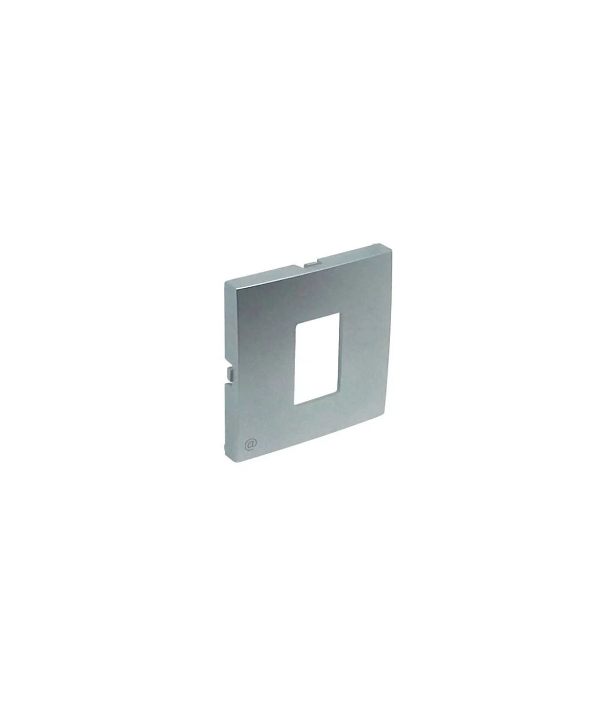 Tapa toma informática RJ45 Aluminio Logus 90