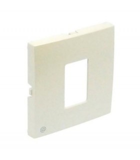 Tapa toma informática RJ45 Blanco Logus 90
