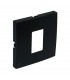 Tapa toma informática RJ45 Negro Mate Logus 90