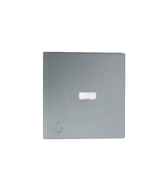 Tecla Luminoso Luz Aluminio Logus 90