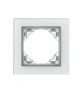 Marco Simple Cristal / Aluminio Crystal