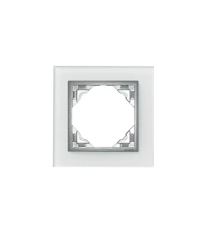 Marco Simple Cristal / Aluminio Crystal