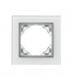 Marco Simple Cristal / Aluminio Crystal